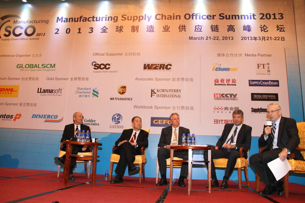 Manufacturing Supply Chain Officer Summit 2013